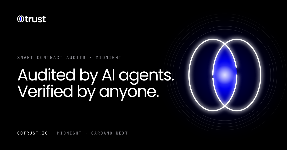 00trust · AI smart contract audits anyone can verify